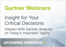 gartner webinars